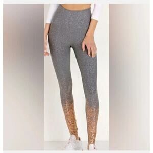 Beyond Yoga Alloy Ombre Speckled Midi Leggings Size: M